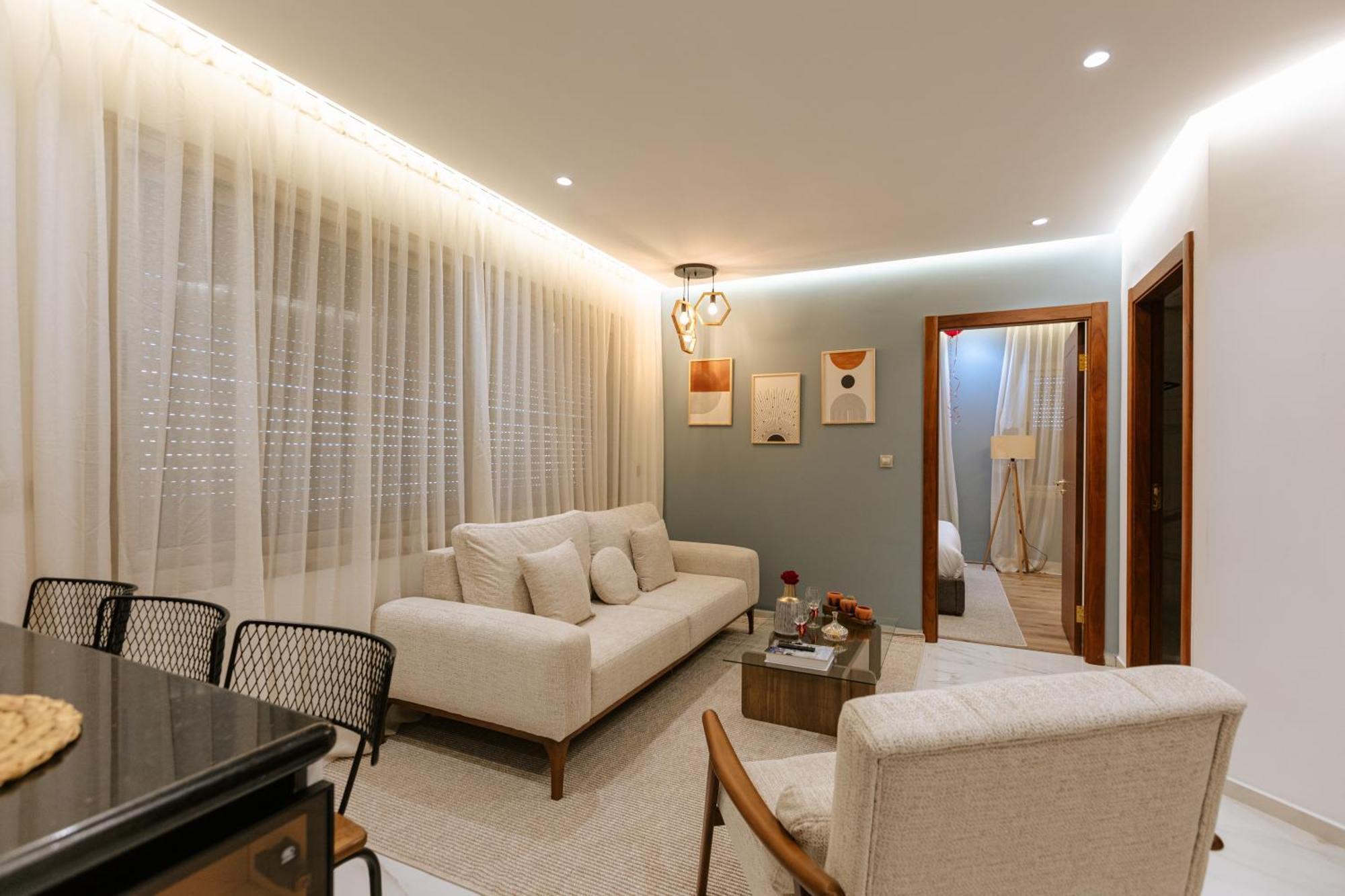 Marina View Residence Luxurious Studio Retreat With Stunning Ocean Views 1 Double Bedroom, 1 Convertible Couch 丹吉尔 外观 照片